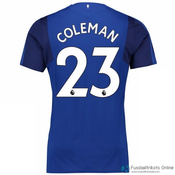 Everton Trikot Heim Coleman 2017-18 Fussballtrikots Günstig
